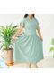 Women's Green Midi Dress