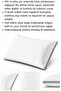 Air-Conditioned Silicone Pillow with Mesh Air Channels - Microfiber Quilted Fabric Washable Plump Pillow 1000 Gr 70X50 cm - 4
