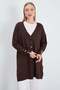 Jacquard V-Neck Buttoned Cardigan - 2