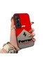 Realme C65 4g Compatible Stylish Racing Car Pattern Acrylic Back Panel Silicone Edge Shock Absorbing Case