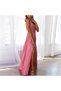 Women's Rose Pink Maxi Dress - 4