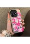 Tecno Spark 10 Pro(Ki7) Compatible Pinkie Pie Multiple Facial Expression Printed Hard Acrylic Back Soft Silicone Frame Case - 2