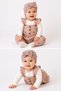 Baby Girl Bandana and Bonnet Set - 4