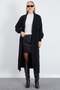 Shawl Collar Bearded Casual Knitwear Cardigan