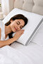 Air-Conditioned Silicone Pillow with Mesh Air Channels - Microfiber Quilted Fabric Washable Plump Pillow 1000 Gr 70X50 cm - 2