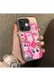 Oppo A5 Pro 4G/5G Compatible Pinkie Pie Multiple Facial Expression Printed Hard Acrylic Back Soft Silicone Frame Case - 2