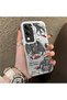 Vivo Y04 Compatible Hard Acrylic Back Silicone Edge Lens Protection Case Dragon - 2