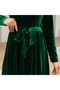 Women's Blue Maxi Dress - 5