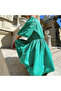 Women's Green Mini Dress - 3