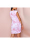 Women's Pink Tie-dye print Sleeveless Dress - 5