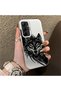 Samsung Galaxy A35 Compatible Hard Acrylic Back Silicone Edge Lens Protection Case Wolf - 2