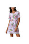 Women's Multicolor Floral Short sleeve Dress
