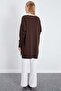 Jacquard V-Neck Buttoned Cardigan - 5