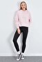 3 Threaded Stopper Hooded Oversized Sweatshirt - 4