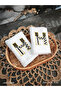 Checkered Letter H Kitchen Towel Set of 2 (30X50) - 6
