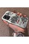 Xiaomi Poco C65 Compatible Hard Acrylic Back Silicone Edge Lens Protection Case Dragon - 3