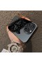 iPhone 16 Pro Max Compatible Hard Acrylic Back Silicone Edge Lens Protection Case Kurt - 4