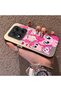 Xiaomi Redmi Note 14 Pro 4G/5G Compatible Pinkie Pie Multiple Facial Expression Printed Hard Acrylic Back Soft Silicone Frame Case - 4