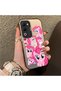 Oppo A5 4G/5G Compatible Pinkie Pie Multiple Facial Expression Printed Hard Acrylic Back Soft Silicone Frame Case - 2