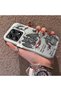 Xiaomi Mi 14t Compatible Hard Acrylic Back Silicone Edge Lens Protection Case Dragon - 3