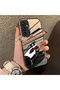 Samsung Galaxy S23 Fe Compatible Stylish Racing Car Pattern Acrylic Back Panel Silicone Edge Shock Absorbing Case - 2