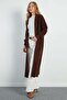 Shawl Collar Bearded Casual Knitwear Cardigan - 4