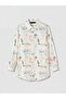 Designed Patterned 100% Cotton Shirt - 2