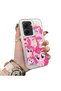 Xiaomi Poco X7 Pro Compatible Pinkie Pie Multiple Facial Expression Printed Hard Acrylic Back Soft Silicone Frame Case