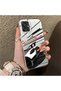 Samsung Galaxy A07 4g Compatible Stylish Racing Car Pattern Acrylic Back Panel Silicone Edge Shock Absorbing Case - 2