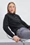 Half Button Polo Neck Knitwear Sweater - 3