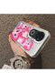 Vivo V50 Compatible Pinkie Pie Multiple Facial Expression Printed Hard Acrylic Back Soft Silicone Frame Case - 4
