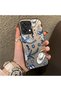 Oppo A6 Pro 4G/5G Compatible Hard Acrylic Back Silicone Edge Lens Protection Case - 2
