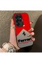 Samsung Galaxy S25 Ultra Compatible Stylish Racing Car Pattern Acrylic Back Panel Silicone Edge Shock Absorbing Case - 2