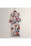 Women's Multicolor Floral Midi Dress - 2