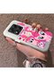Xiaomi Redmi Note 14 Pro 4G/5G Compatible Pinkie Pie Multiple Facial Expression Printed Hard Acrylic Back Soft Silicone Frame Case - 4