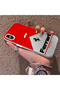 iPhone X/Xs Compatible Stylish Racing Car Pattern Acrylic Back Panel Silicone Edge Shock Absorbing Case - 3