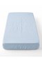 100% Cotton Muslin Elastic Baby Sheet 70X120 Cm, Air-Permeable Muslin Baby Bed Sheet - White / Ecru / Pink / Baby Blue - 6