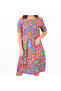 Women's Red Floral Dress