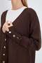 Jacquard V-Neck Buttoned Cardigan - 6