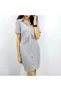 Women's Gray Bodycon Short sleeve Mini Dress
