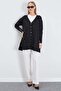 Stone Embroidered V-Neck Knitwear Cardigan - 5