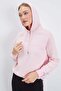 3 Threaded Stopper Hooded Oversized Sweatshirt - 6