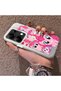 Xiaomi Redmi Note 14S Compatible Pinkie Pie Multiple Facial Expression Printed Hard Acrylic Back Soft Silicone Frame Case - 3
