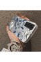 Samsung Galaxy S22 Compatible Hard Acrylic Back Silicone Edge Lens Protection Case - 4