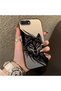 iPhone 7 Plus/8 Plus Compatible Hard Acrylic Back Silicone Edge Lens Protection Case Wolf - 2