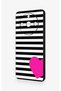 Realme 11 Pro Compatible Striped Heart Patterned Silicone Case - 3