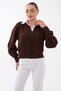 Women's Shirt Collar Detailed Thessaloniki Knitted Sweater 255153 - 265006 - 2