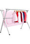 Adjustable & Foldable Clothes Drying Rack | Space-Saving Laundry Dryer with Multiple Tiers - 2