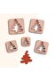 Christmas Tree Polymer Clay Cutting Mold, Earring Molds, Tree Mold, 5 Sizes, Ceramic Mold, No:544