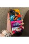 iPhone 14 Plus/15 Plus Gtr Racing Car Themed Stylish Case Hard Acrylic Back Soft Silicone Edge Shockproof Case - 2